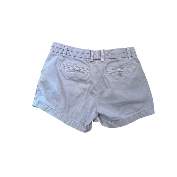 J Crew Chino Shorts Womens Gray Classic Preppy Neutral Cotton Small - Picture 2 of 9